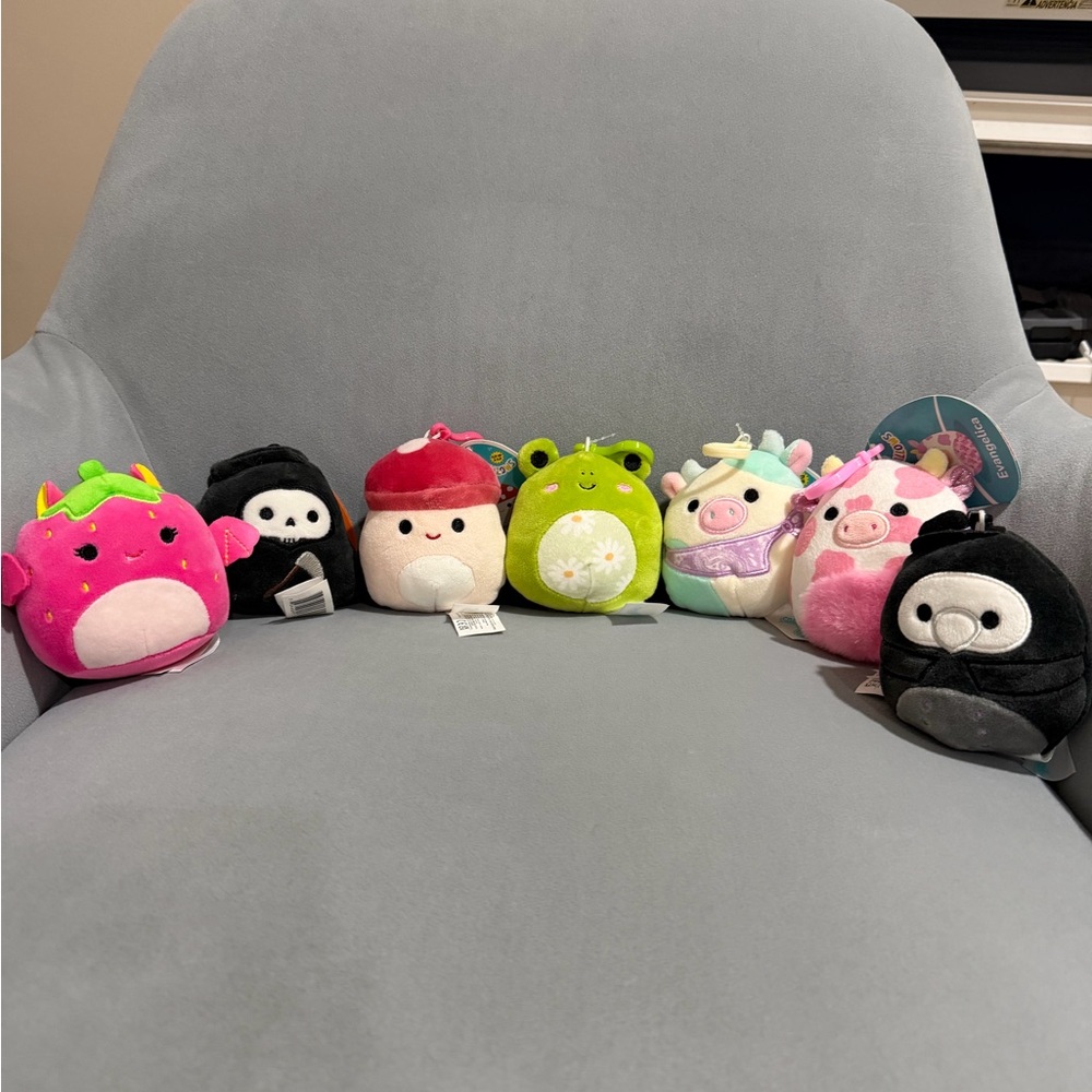 Squishmallow Clips Bundle